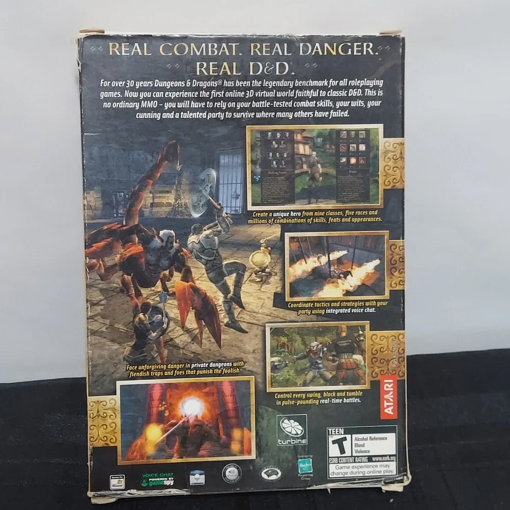 Dungeon & Dragons Online: Stormreach DVD-ROM PC 2006 MMORPG Windows XP‎